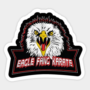 Cobra Kai - Eagle Fang Karate Vintage Style Sticker